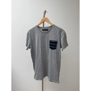 Premium Collection Gray Cotton Tee T Shirt M